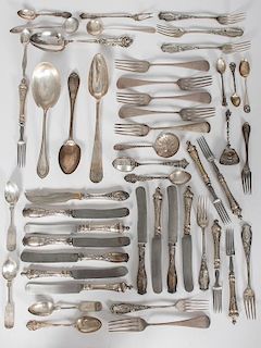 American Sterling and .800 Silver Flatware, Plus