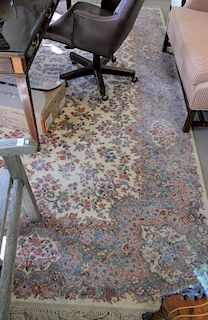 Karastan wool Oriental style carpet (small stains). 8' x 17'