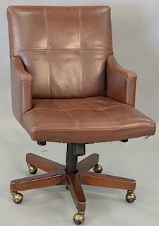 Councill leather swivel office chair.