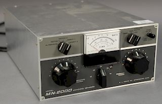 Drake MN-2000 Antenna Tuner matching Network Watt Meter.