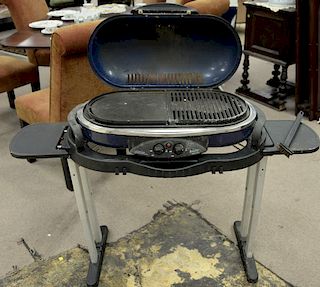 Coleman portable grill.