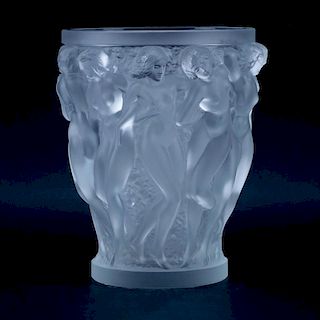 Lalique Bacchantes Vase.