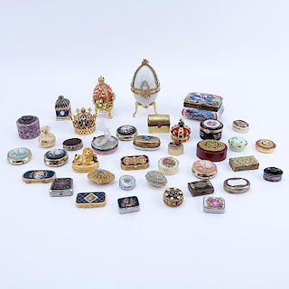 Collection of 38 Miniature Boxes.