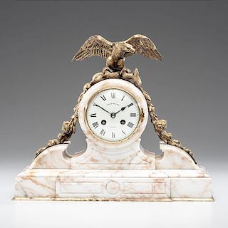 French Marble Mantel Clock