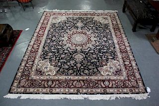 Indo-Persian Tabriz Roomsize Carpet.