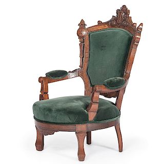 Eastlake Upholstered Armchair