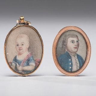 Portrait Miniatures, Ruggles Family
