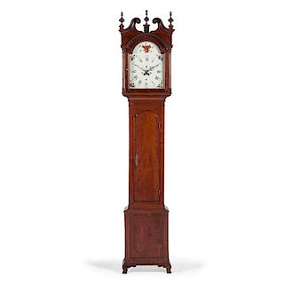 <i>Thomas Crow</i> Tall Case Clock in Walnut