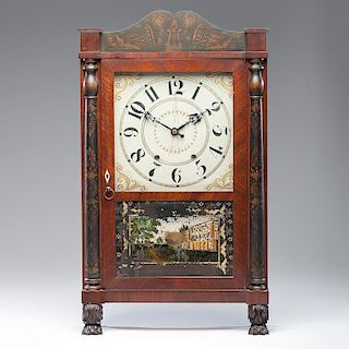 <i>Mark Leavenworth & Co.</i> Shelf Clock