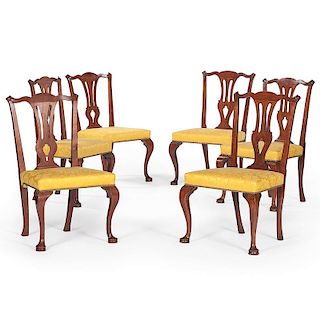 Massachusetts Chippendale Side Chairs