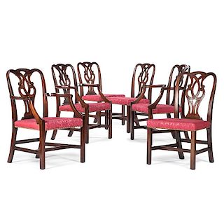 <i>Baker</i> Chippendale-style Dining Chairs