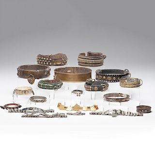 Collection of Antique Dog Collars