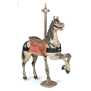 <i>Gustav Dentzel</i> Carousel Horse in Original Paint