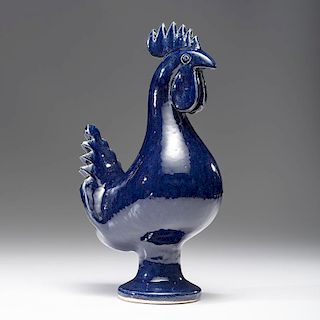 Edwin Meaders Stoneware Rooster