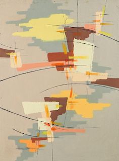 Roger Selchow (1911-1994) "Composition VV33"