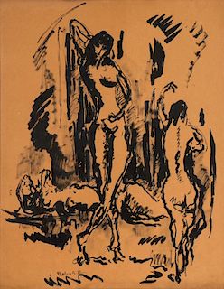 Henry William Phelan Gibb (British, 1870-1948) Nude Figures