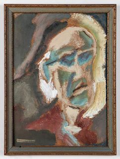 Sterling Strauser (1907-1995) "Self Portrait at 85"