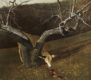 Andrew Wyeth (1917-2009) "Jacklight", 1980
