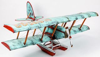 Jacobsen (20th c.) Airplane Sculpture