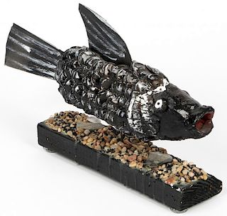 Gregory "Mr. Imagination" Warmack (1948-2012) Fish Sculpture
