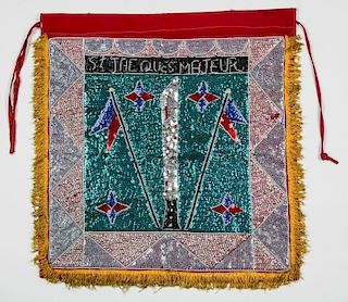 Haitian Voodoo Flag, Ex. Virgil Young Collection