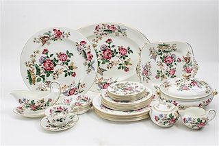 A Wedgwood Partial Dinner Service for Twelve