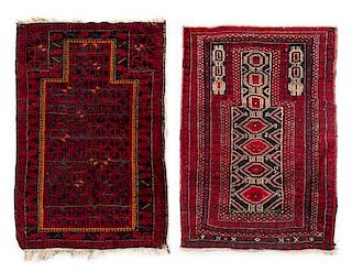 Two Northwest Persian Prayer Rugs