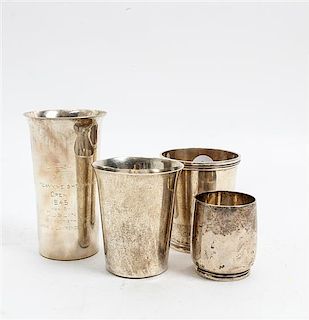 * Four American Silver Cups