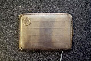 An American Silver Cigarette Case