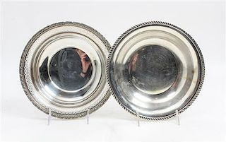 * Two American Silver Bowls, Alvin Mfg. Co., Providence, RI and Preisner Silver Co., Wallingford, CT, the Alvin example with