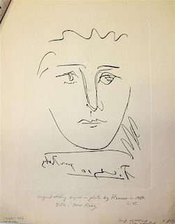 Pablo Picasso, (Spanish, 1881-1973), Pour Roby