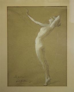 * Artist Unknown, (20th century), Dancer