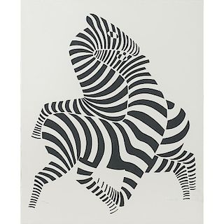 Victor Vasarely (Hungarian, 1906-199)