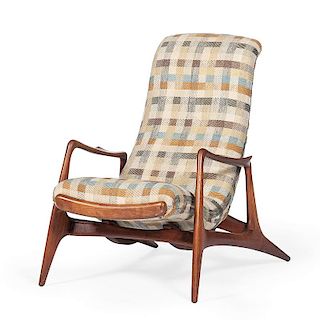 Vladimir Kagan Adjustable Lounge Chair