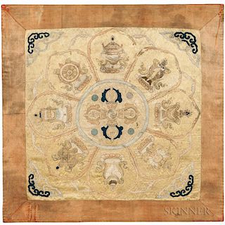 "Dorgi" Eight-petal Lotus Embroidery