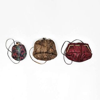 Judith Leiber Exotic Skin Handbags