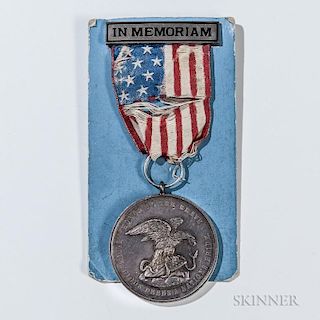 Silver "Honor to the Brave" Medal Presented by Brooklyn, New York