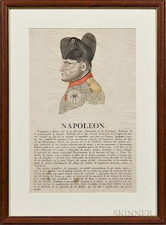 "Napoleon" The Triumph of 1813   Etching