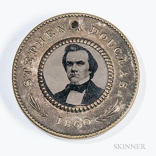 Stephen Douglas Presidential Campaign Medal