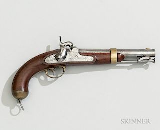 Inspector Gauges for the Production of the U.S. Model 1842 Pistol with Stock Production Blanks, and a U.S. Model 1842 Springf
