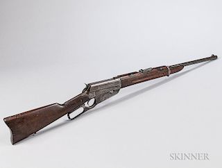 U.S. Winchester Model 1895 Lever-action Rifle with Border Patrol Markings