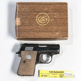 Colt Junior Pocket Model Semi-automatic Pistol