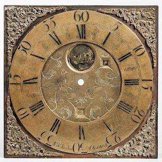 Edward Barlow Composite Brass Clock Dial
