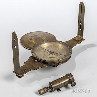 Rittenhouse & Potts Surveyor's Vernier Compass