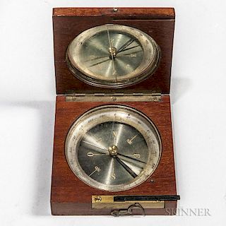 French Military Field Compass Attributed to Houlliot