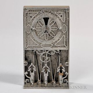 French 16th Century Steel Masterpiece or Compagnon Lock