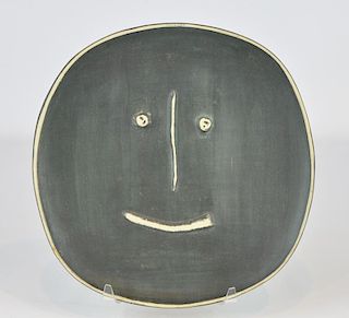 Pablo Picasso Madoura Earthenware Face Plate