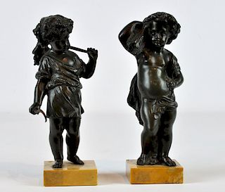 Pr. 18th C. Grand Tour Bronze Figurines