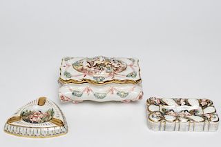 Capodimonte Bernini & MAS Porcelain Pieces