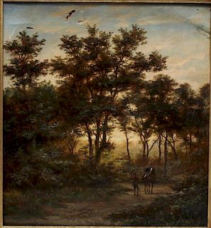 Jan H. Melcher-Tilmes (Dutch, 1847-1920)- Oil